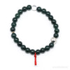 Green Nephrite Jade Bead Bracelet from Guatemala | Venusrox