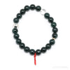 Green Nephrite Jade Bead Bracelet from Guatemala | Venusrox