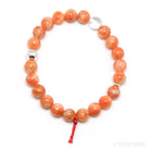 Orange Calcite Bead Bracelet from Brazil | Venusrox