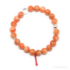Orange Calcite Bead Bracelet from Brazil | Venusrox