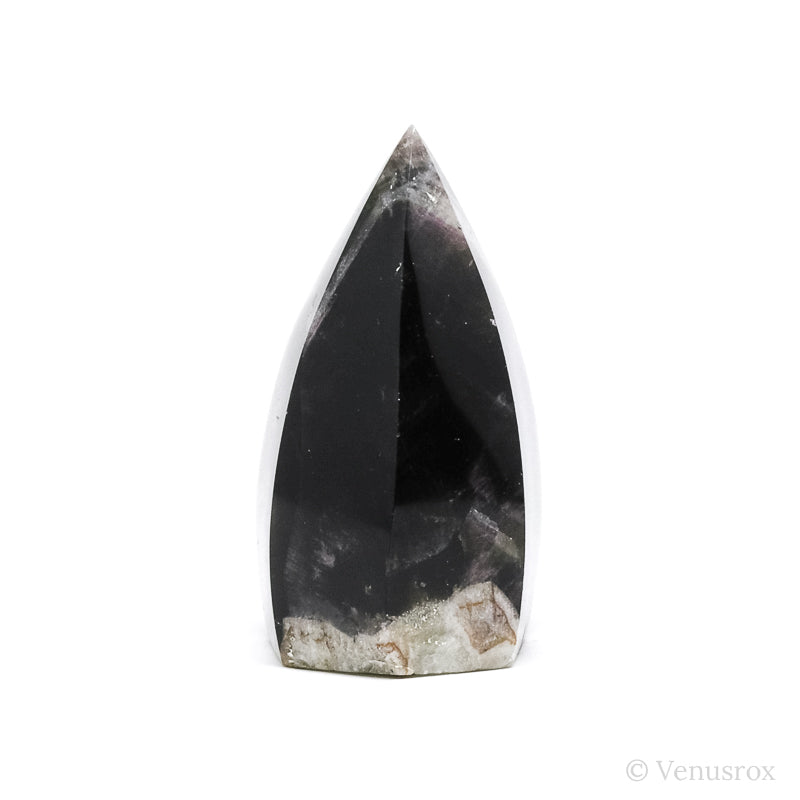 Amethyst Trapiche Polished Flame from Rondônia, Brazil | Venusrox