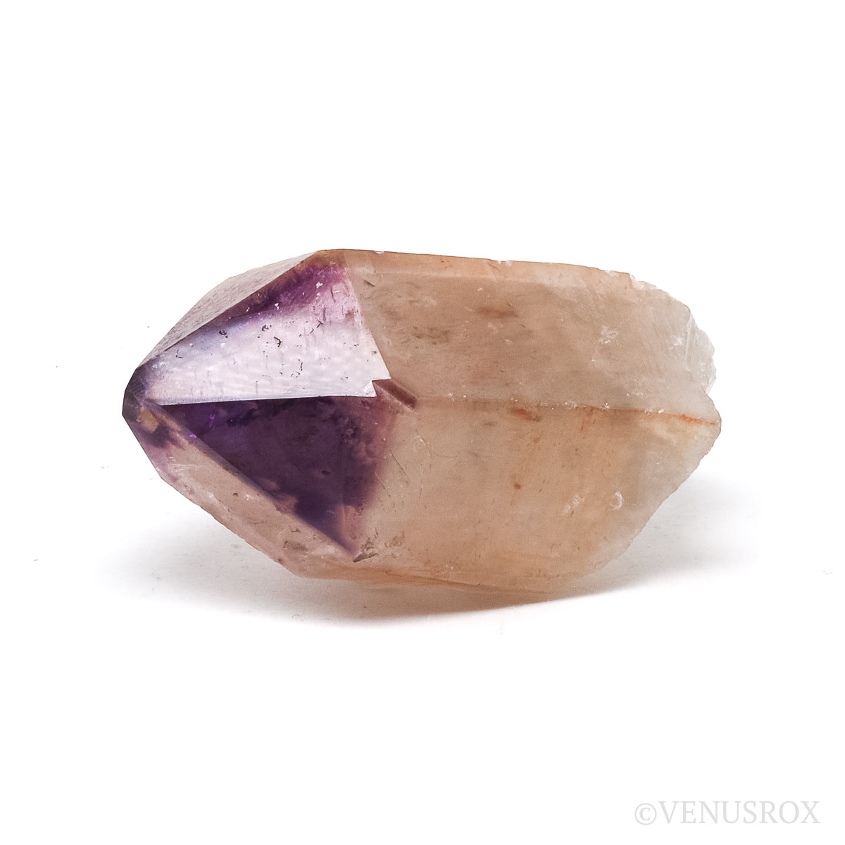 Amethyst Phantom Polished/Natural Point from Cristalina, Goiás, Brazil | Venusrox