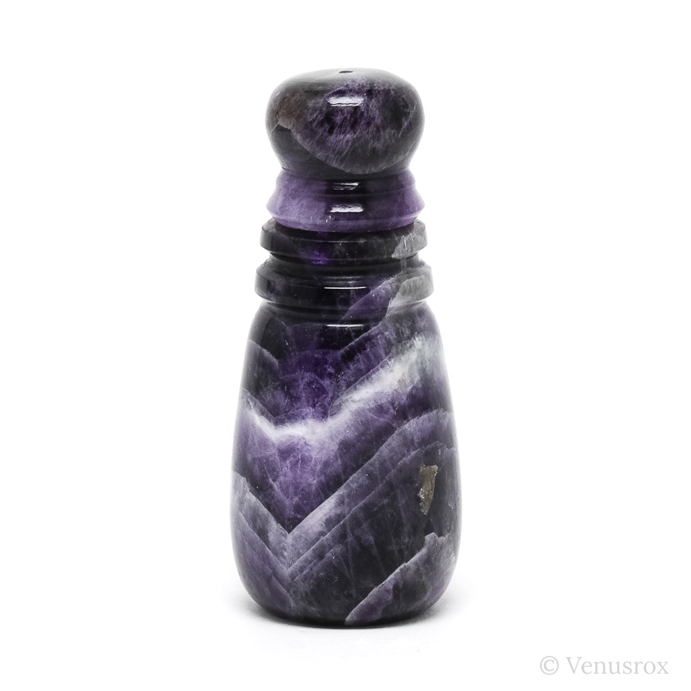 Chevron Amethyst Polished Bottle from India | Venusrox