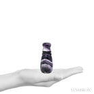 Chevron Amethyst Polished Bottle from India | Venusrox
