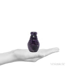 Chevron Amethyst Polished Bottle from India | Venusrox