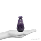 Chevron Amethyst Polished Bottle from India | Venusrox