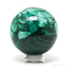 Malachite Polished Sphere from the Democratic Republic of Congo | Venusrox