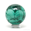 Malachite Polished Sphere from the Democratic Republic of Congo | Venusrox