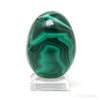 Malachite Polished Egg from the Democratic Republic of Congo | Venusrox