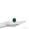 Malachite Polished Egg from the Democratic Republic of Congo | Venusrox