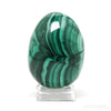 Malachite Polished Egg from the Democratic Republic of Congo | Venusrox