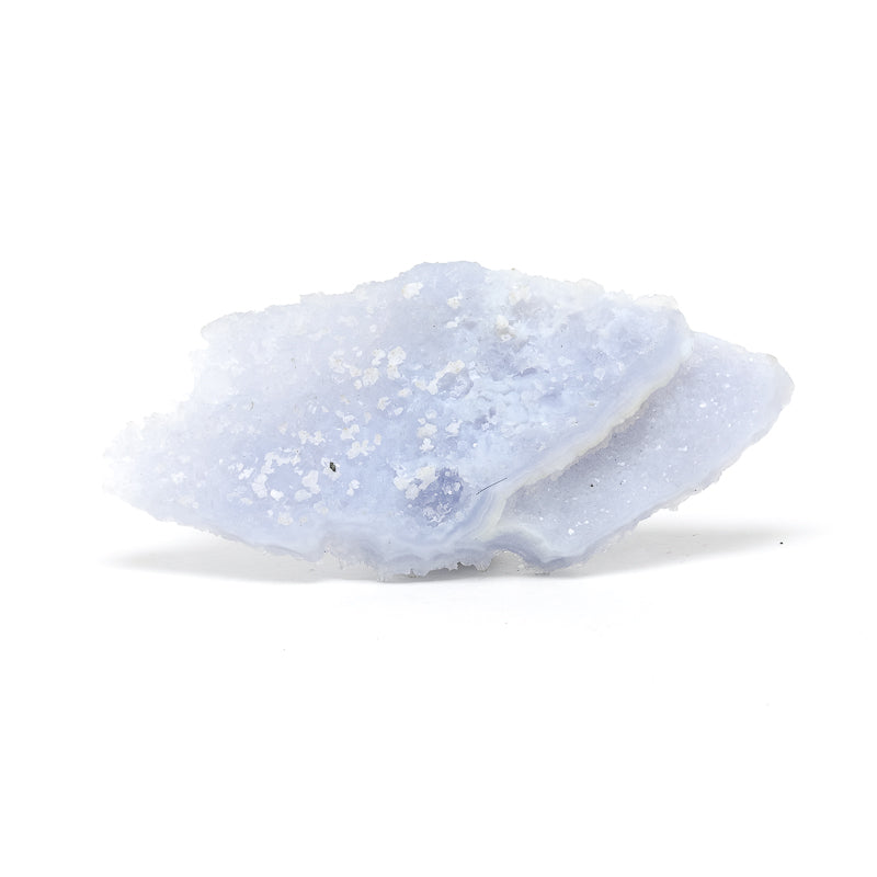 Blue Chalcedony Natural Crystal from Chikwawa, Malawi | Venusrox