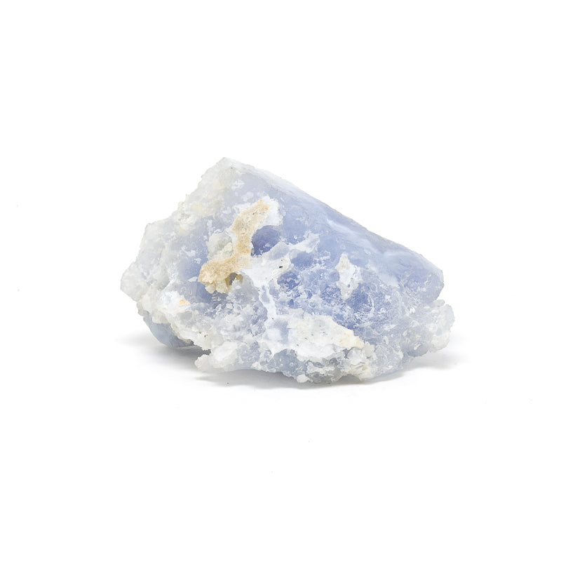 Blue Chalcedony Natural Crystal from Chikwawa, Malawi | Venusrox