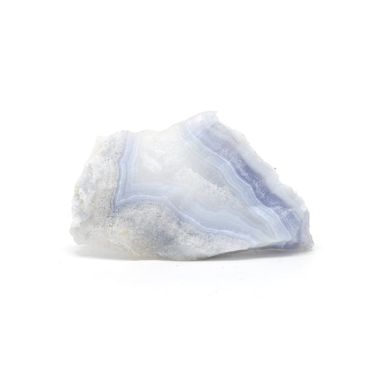 Blue Chalcedony Natural Crystal from Chikwawa, Malawi | Venusrox