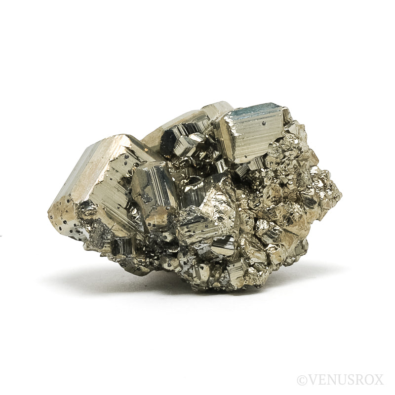 Pyrite Natural Cluster from the Huanzala Mine, Huallanca District, Dos de Mayo Province, Huánuco Department, Peru | Venusrox