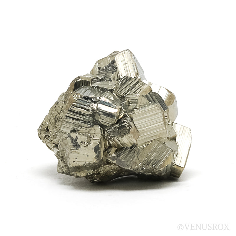 Pyrite Natural Cluster from the Huanzala Mine, Huallanca District, Dos de Mayo Province, Huánuco Department, Peru | Venusrox