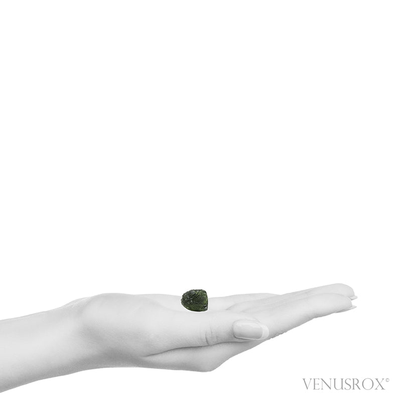 Moldavite Crystal from Chlum, Czech Republic | Venusrox