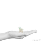 Green Apophyllite & Stilbite on Matrix Cluster from Lonavala, Pune District, Maharashtra, India | Venusrox