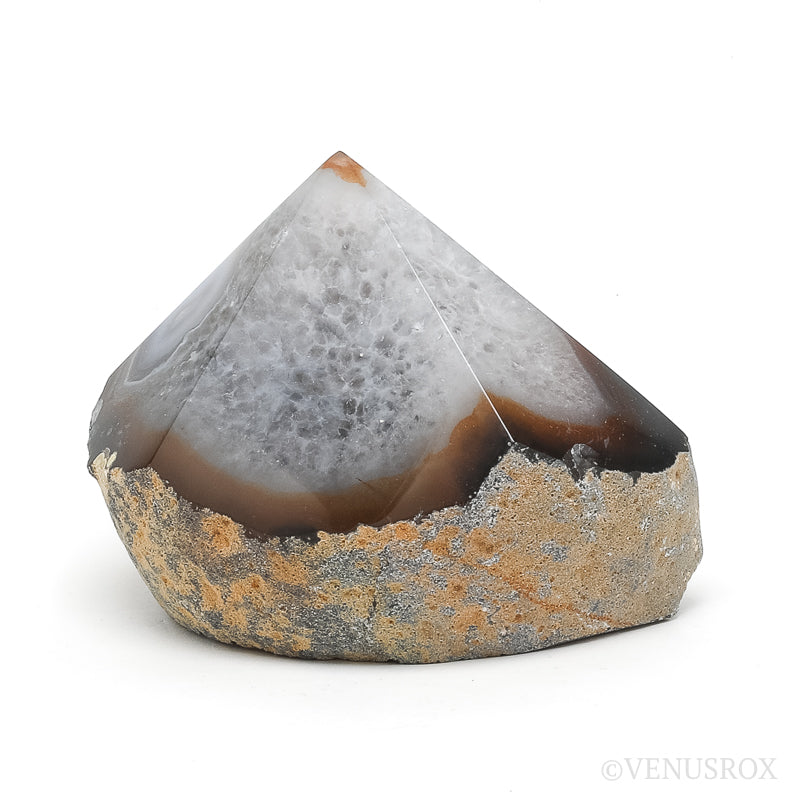 Agate with Quartz Polished/Naturtal Point from Brazil | Venusrox
