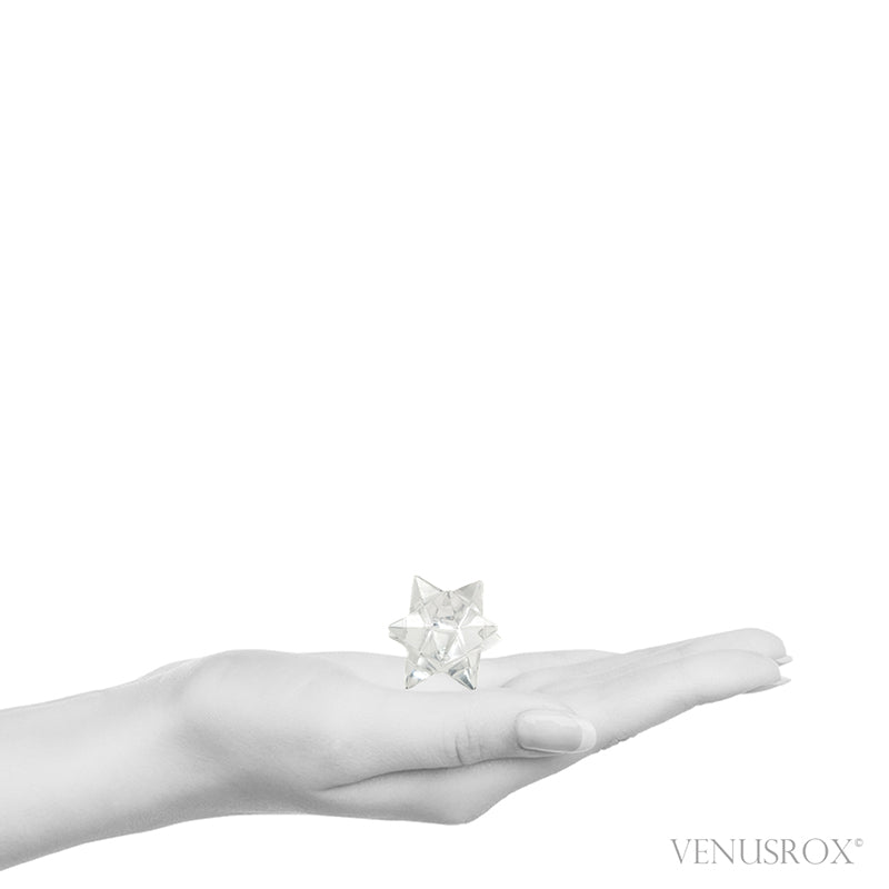 Clear Quartz Polished Star from Brazil | Venusrox