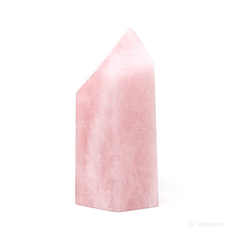 Rose Quartz Polished Point from Brazil | Venusrox
