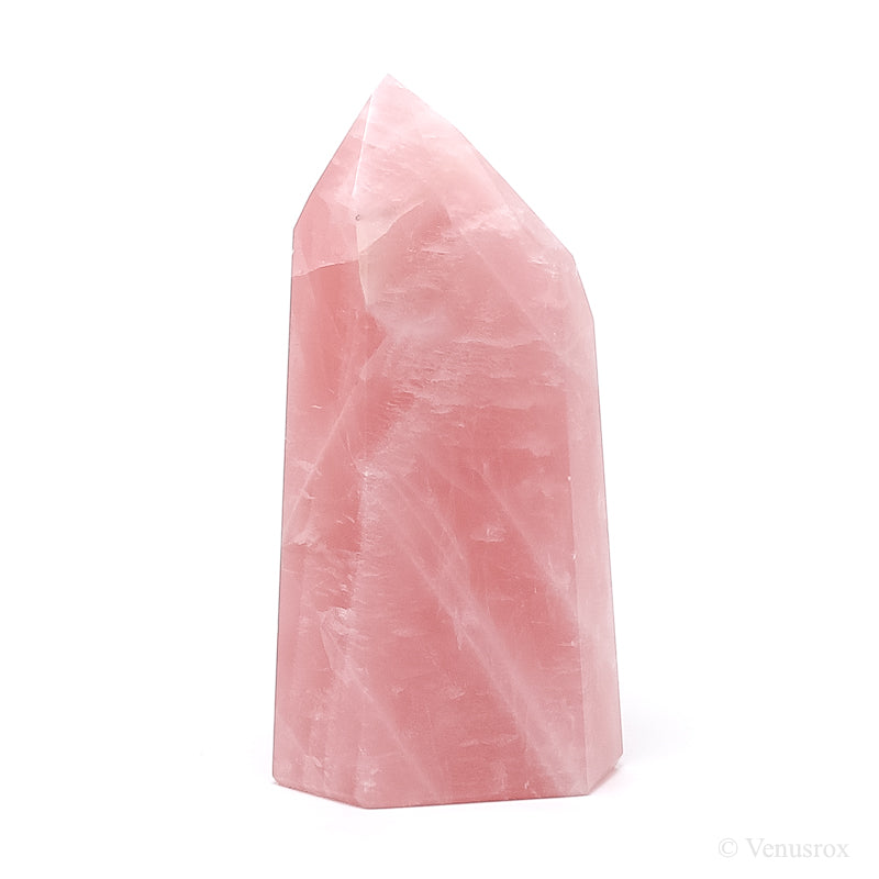  Rose Quartz Polished Point from Brazil | Venusrox