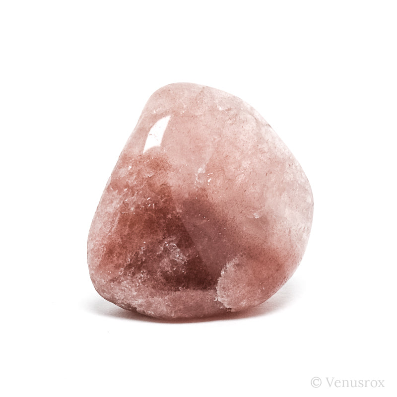 Strawberry Quartz Polished Crystal from Tanzania | Venusrox