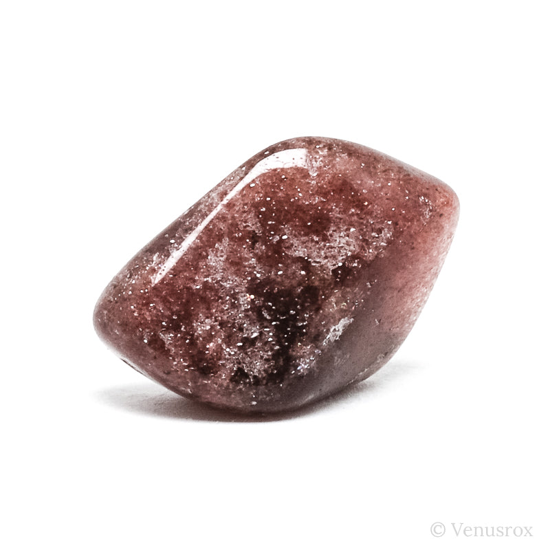 Strawberry Quartz Polished Crystal from Tanzania | Venusrox