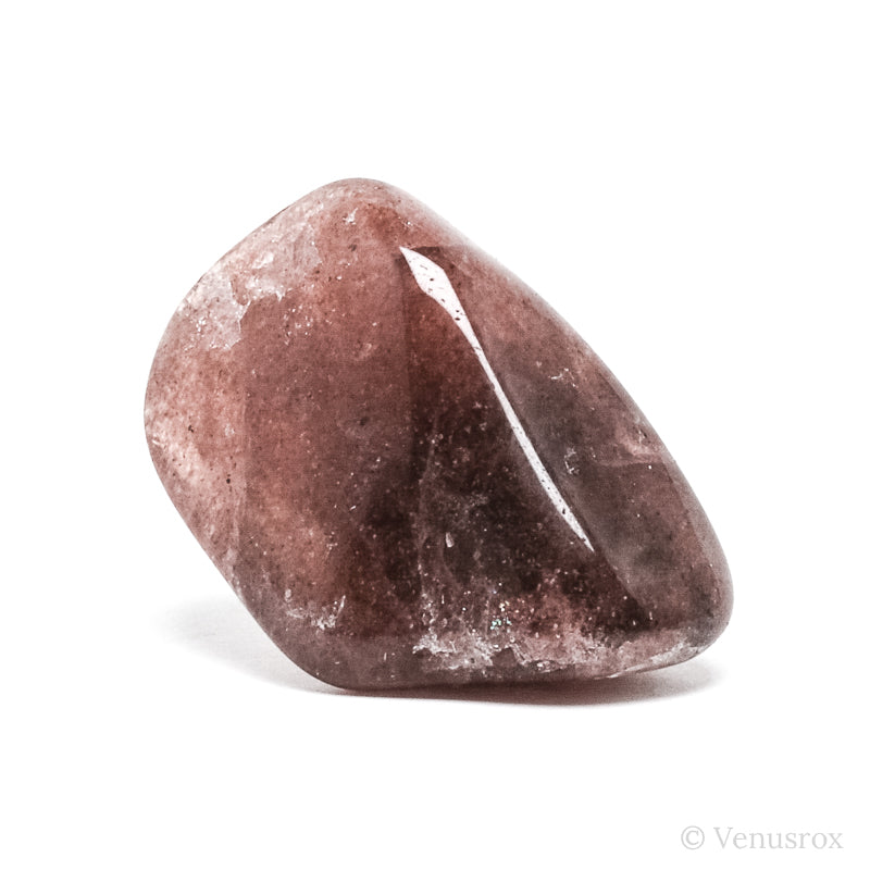 Strawberry Quartz Polished Crystal from Tanzania | Venusrox