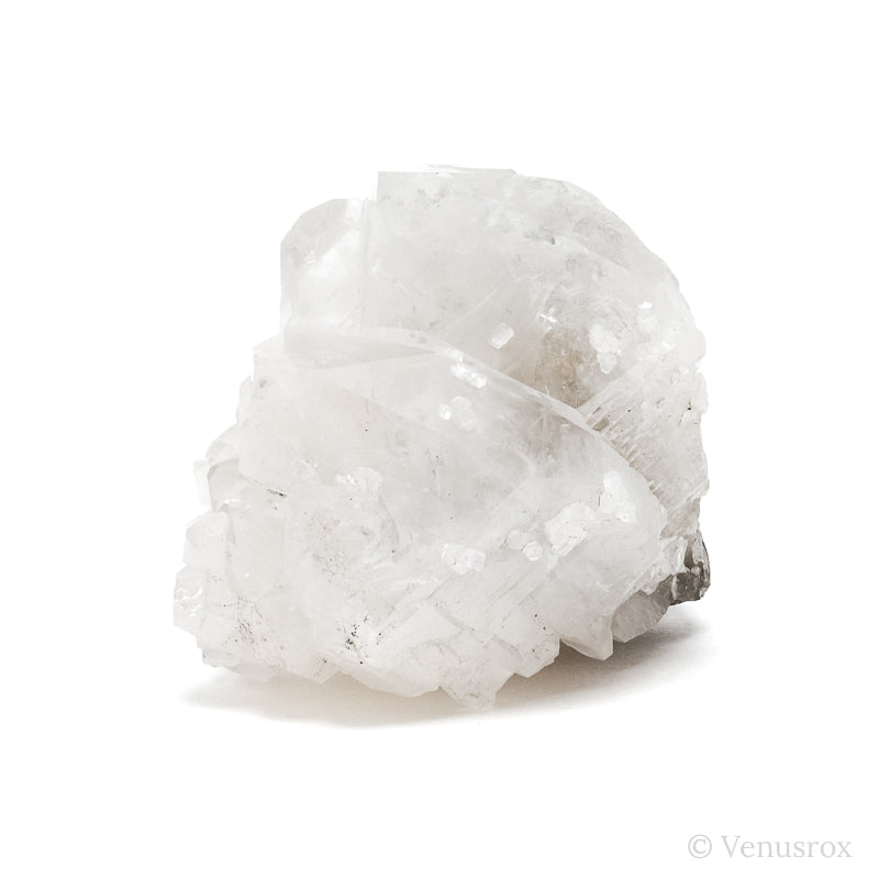 Calcite on Clear/Smoky Quartz Natural Cluster from the Trepča Mining Complex, Trepča Valley, Kosovska Mitrovica, Kosovska Mitrovica District, Kosovo | Venusrox