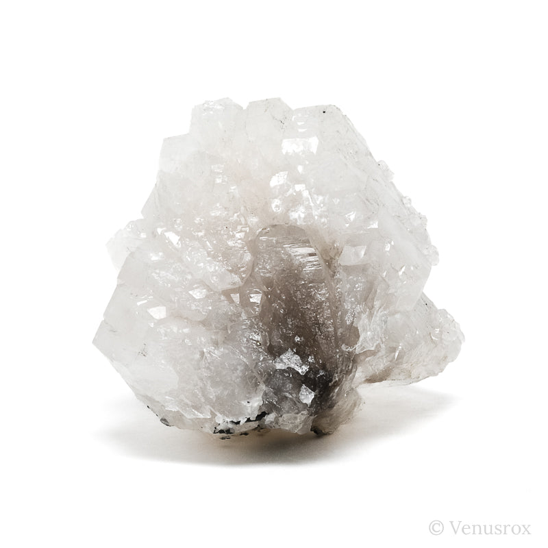 Calcite on Clear/Smoky Quartz Natural Cluster from the Trepča Mining Complex, Trepča Valley, Kosovska Mitrovica, Kosovska Mitrovica District, Kosovo | Venusrox