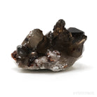 Spessartine Garnet with Smoky Quartz and Orthoclase Natural Cluster from Wushan Spessartine Mine, Tongbei, Yunxiao Co., Zhangzhou Prefecture, Fujian Province, China | Venusrox