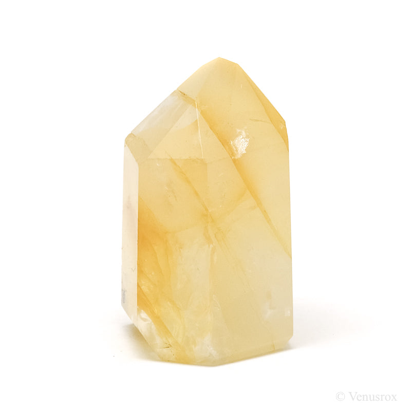 Golden Quartz Polished Point from Brazil | Venusrox