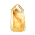 Golden Quartz Polished Point from Brazil | Venusrox
