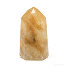 Golden Quartz Polished Point from Brazil | Venusrox