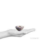 Chevron Amethyst Polished Bowl from India | Venusrox