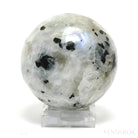 An exquisite Rainbow Moonstone with Black Tourmaline Polished Sphere from India | Venusrox, the UK's Premier Crystal Showroom