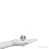 An exquisite Rainbow Moonstone with Black Tourmaline Polished Sphere from India | Venusrox, the UK's Premier Crystal Showroom