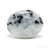 Rainbow Moonstone with Black Tourmaline Polished Crystal from India | Venusrox