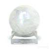 Rainbow Moonstone with Black Tourmaline Polished Sphere from India | Venusrox