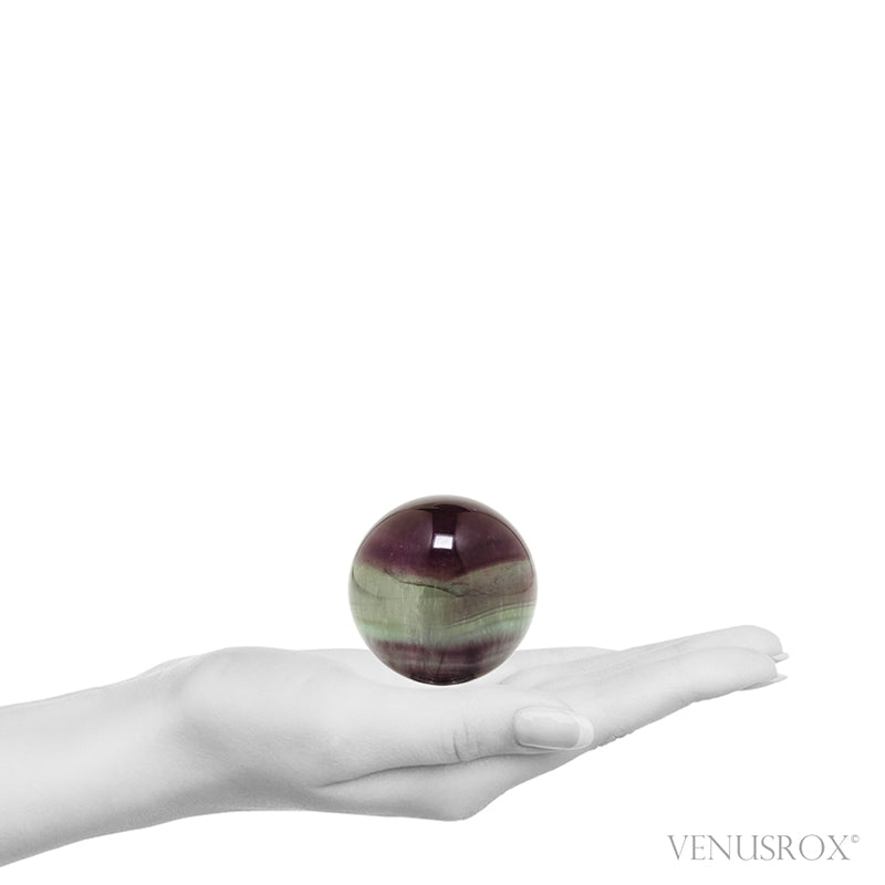Fluorite Polished Sphere from China | Venusrox