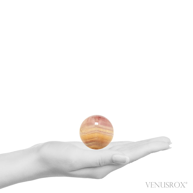 An exquisite Fluorite Polished Sphere from China | Venusrox