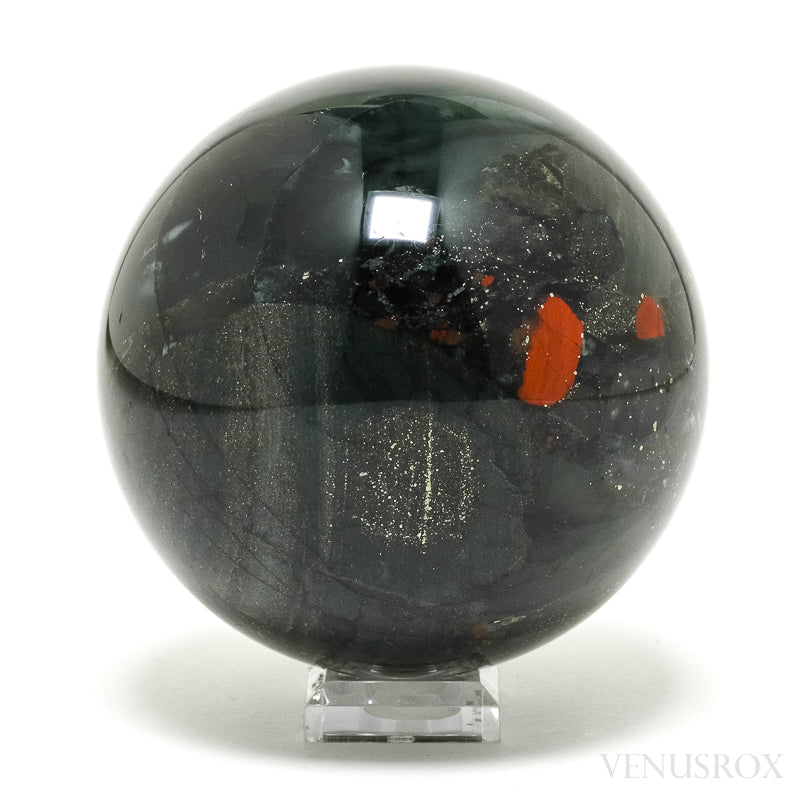 Seftonite (African Bloodstone) Polished Sphere from South Africa | Venusrox