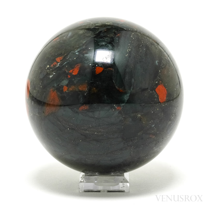 Seftonite (African Bloodstone) Polished Sphere from South Africa | Venusrox