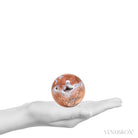 Agate with Quartz Geode Sphere from Brazil | Venusrox