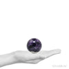 Chevron Amethyst Polished Sphere from Brazil | Venusrox