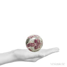 Pink Tourmaline with Albite Polished Sphere from Brazil | Venusrox