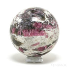 Pink Tourmaline with Albite Polished Sphere from Brazil | Venusrox