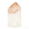 Hematite Phantom in Quartz (Clear) Polished Point from Madagascar | Venusrox