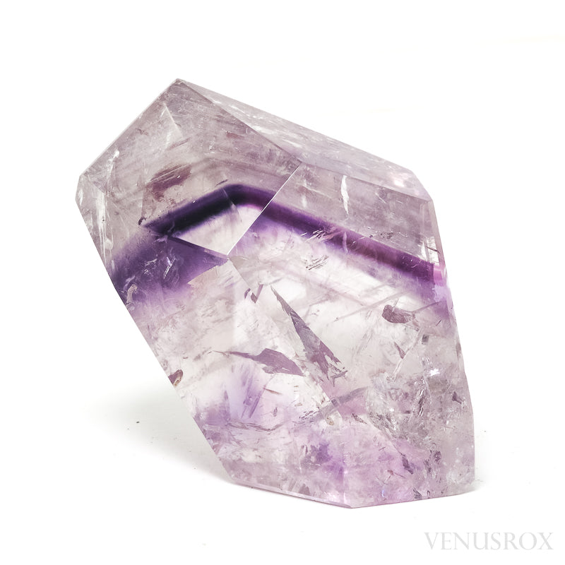 An exceptional Amethyst Phantom Polished Crystal from Brazil | Venusrox, the UK's Premier Crystal Shop